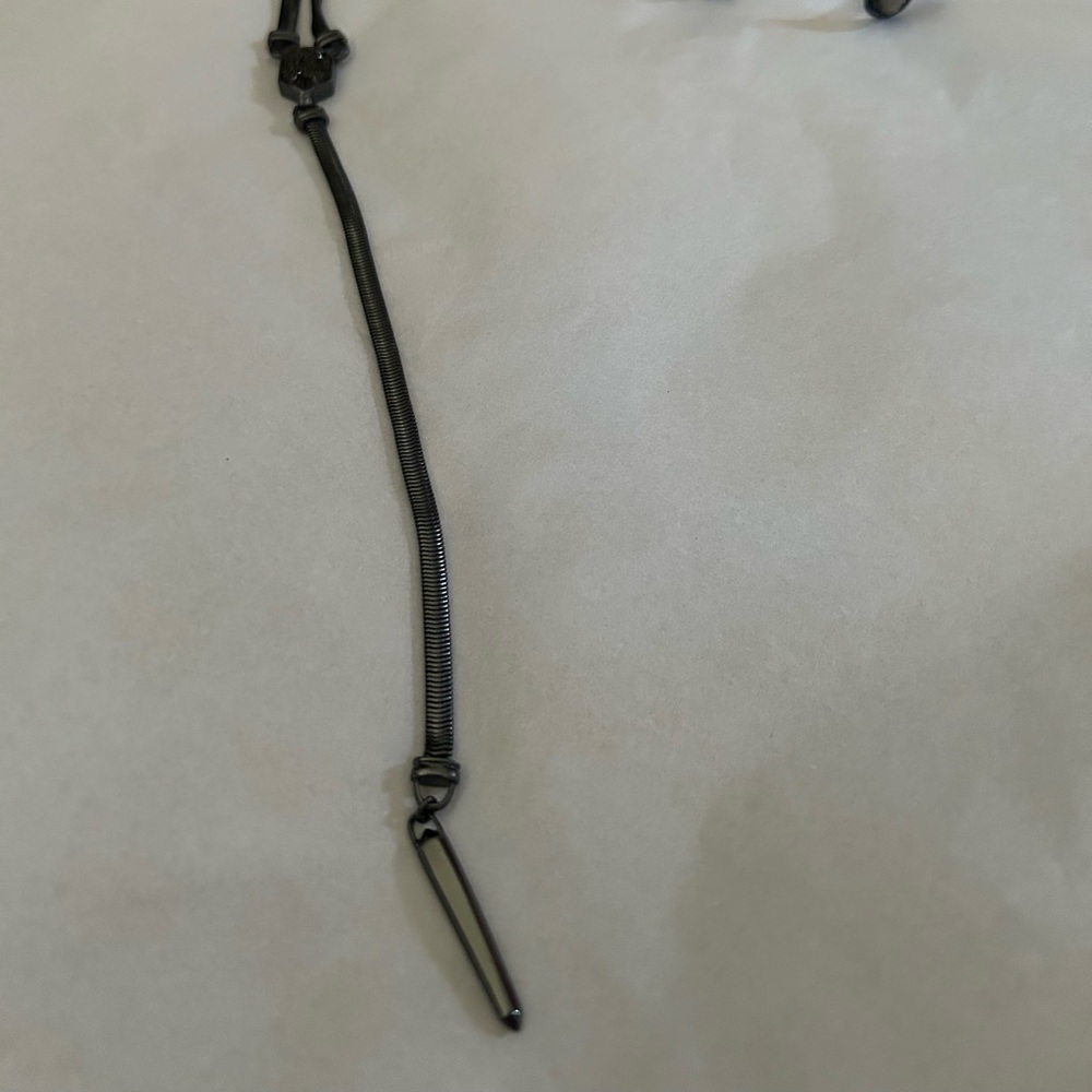 16” Black Necklace with Bracelet